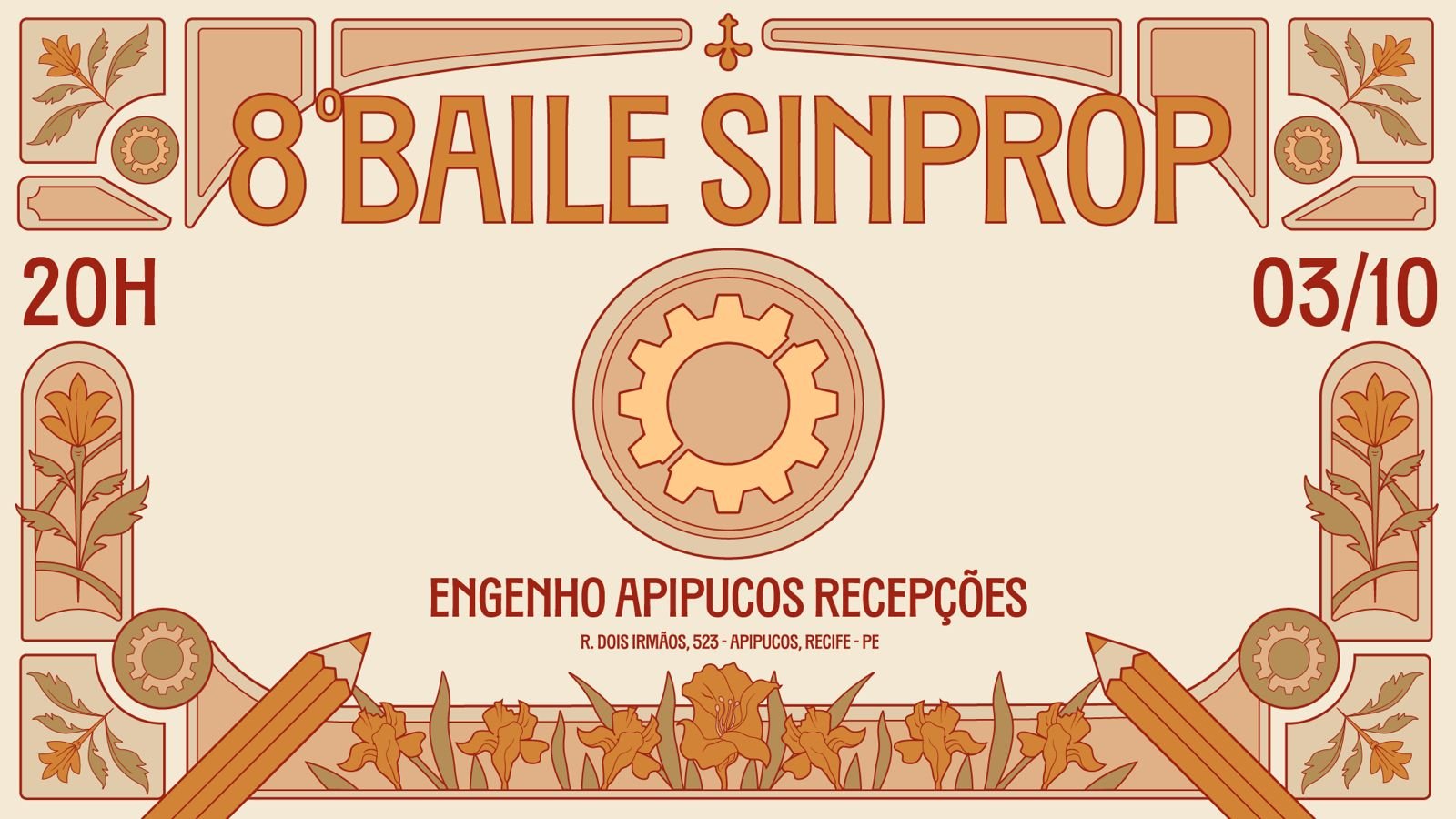 Orientações finais para o 8º Baile dos Professores do SINPROP